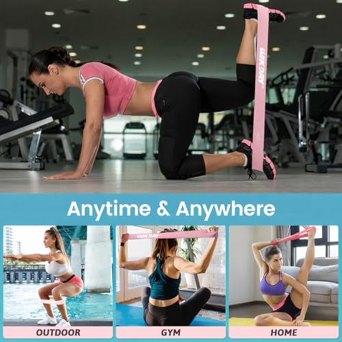 Image of WIKDAY Resistance Bands for Working Out Exercise Loop Bands Workout Bands Set for Men Women Body Stretching, Crossfit Training, Home Workout, Physical Therapy, Booty Legs, Set of 5