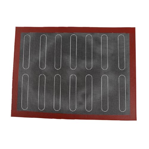 Mrisata Non Slip Micro Perforated Oven Mat Silicone Biscuit Baking