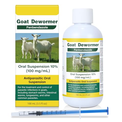 Florvyn Dewormer Liquid for Goat for Roundworms Pinworms Lungworms and Other Common Worms 100ml