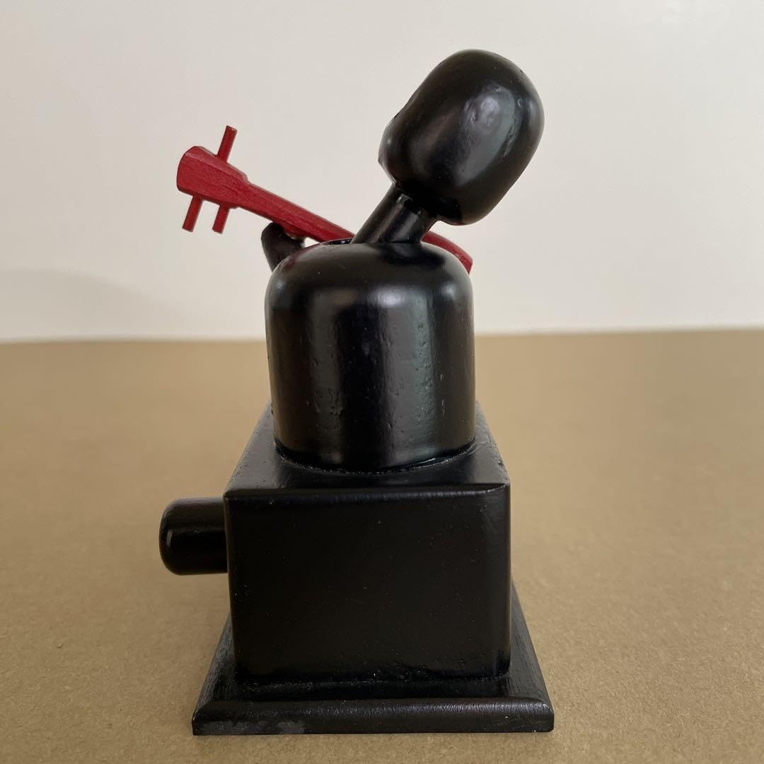 Amazon | 神戸人形 からくり人形 レトロ 民芸 KOBE DOLL 三味線 楽器