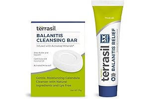 Terrasil Balanitis Relief + Cleansing Soap Kit: Premium Treatment for Balanitis