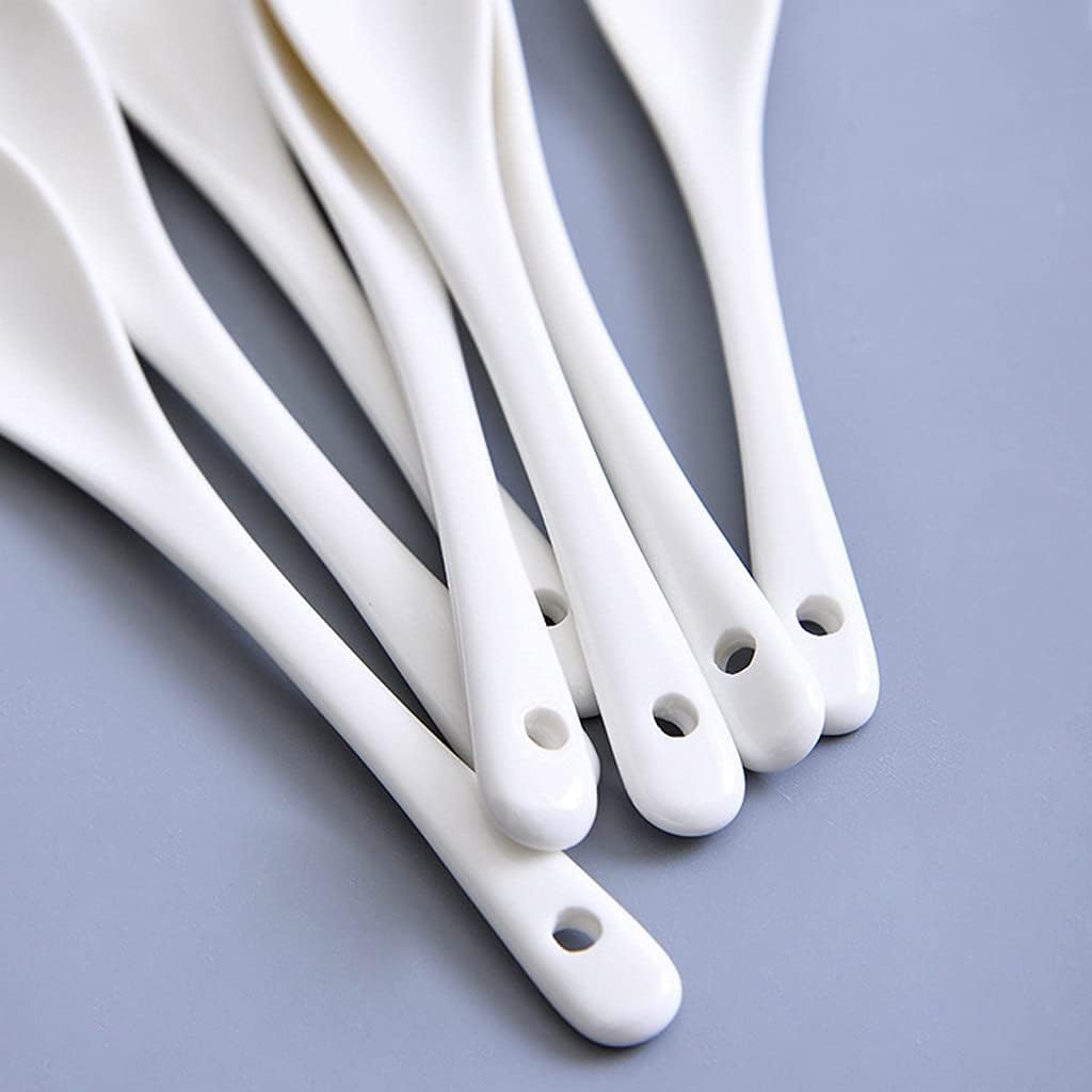 Spoons,soup spoons,Spoons for Cooking Kitchen Ceramic Coffee Spoon Seasoning and Mixing Spoon Eating Spoon and Spoon Spoon and Spoon Dinner Spoon Teaspoons