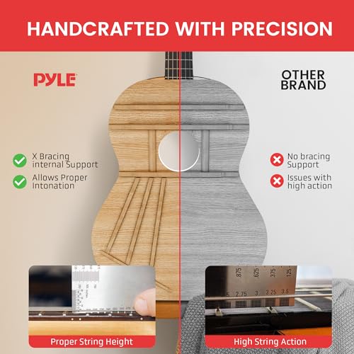 Pyle PGACMS90SBD Beginner Acoustic Guitar Kit thumb #3