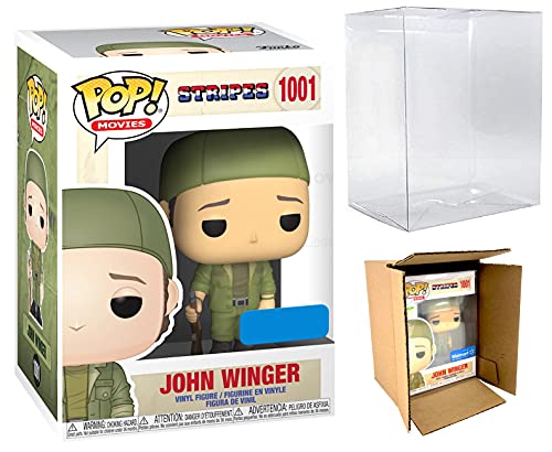 Funko Pop! Movies: Stripes – Bill Murray As John Winger (Tienda Exclusiva Al Revés Del Ejército) – En Protector Pop