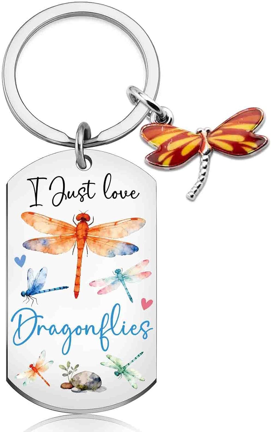 Dragonfly Gifts for Women Teen Girls Dragonflies Lovers Dragonfly Keychain