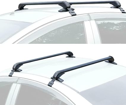 43.3 Car Top Roof Rack Cross Bar Luggage Carrier AS Fit for H0NDA Civic 2012-2022