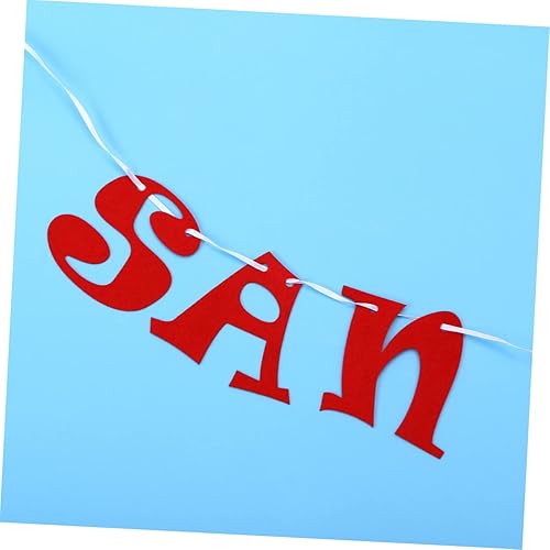 Miniatura 8 de 3pcs Accessories Burlap Decked Flags Banners Party Ornaments Party Banner Garland Decor San Party Decor Pull Flag Party Decorations Pamplona