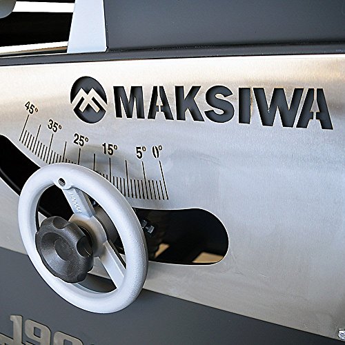 Esquadrejadeira Profissional 190cm Inclinável Motor Monofásico ESQ.1900.I.M 2V - Maksiwa