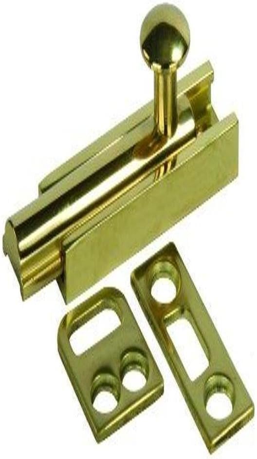 JR Products 20635 Brass Surface Bolt