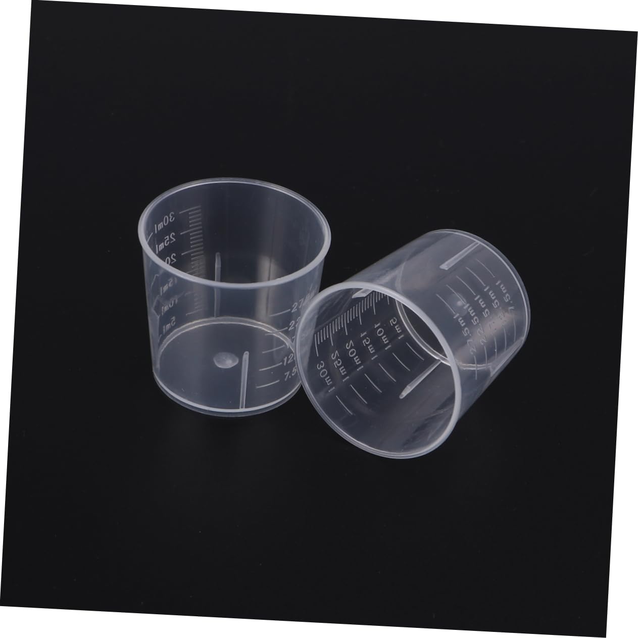 Zerodeko 120piezas Vasos Medidores Transparentes De Escala Graduada Utensilios De Medición Para Cocina y Laboratorio