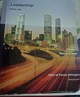 Leadership Management 4325 1308165811 Book Cover