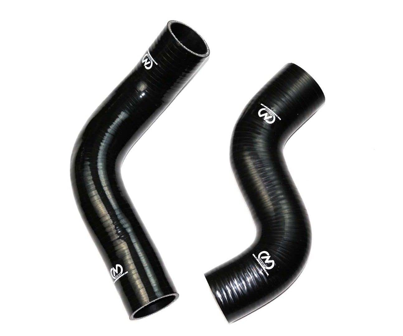 Silicone Intercooler Hoses for Audi TT/S3 & Seat Leon Cupra R [Black] (H0018)