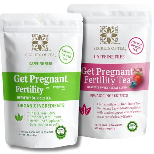 Secrets Of Tea Women's Herbal Tea Bundle - Organic Blend - 80 Servings (2 Pack)