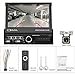Radio de Coche 1 DIN Bluetooth CAMECHO Pantalla táctil Plegable de 7...