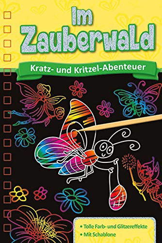 Kratzbuch: Im Zauberwald