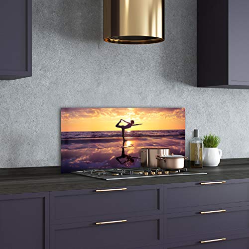 Splashback guard cuisine 100x50 cm pour protéger vos murs peints - 3