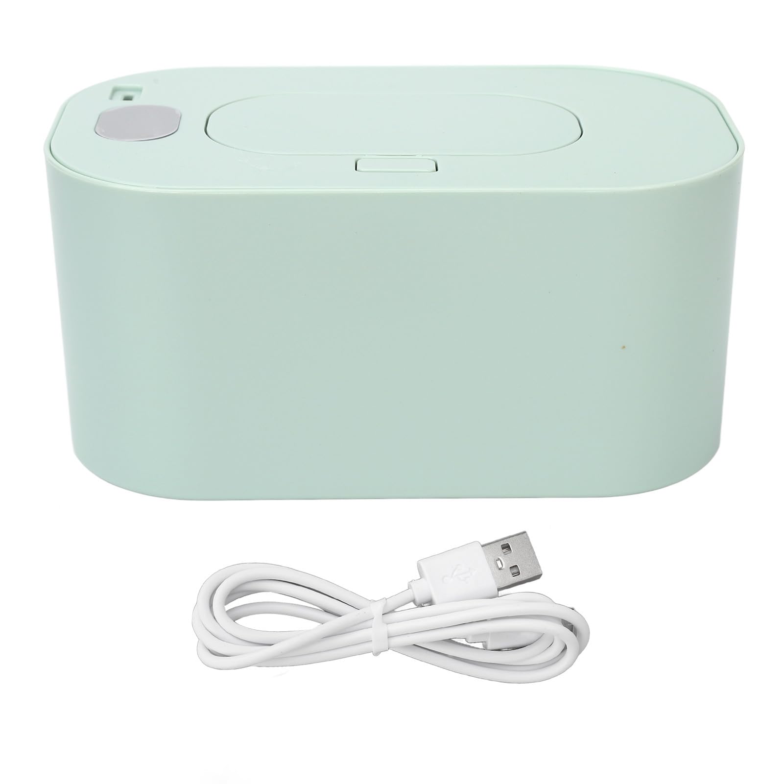 Haofy Chauffe-lingettes Humides, Chauffe-lingettes Humides Portables à Température Constante ABS pour Garder hydraté pour Les Toilettes (Vert)