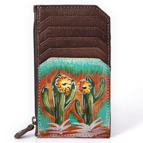 American Darling Card-Holder Western Stylish Printed Genuine Leather Women & Men Card Holder Business Credit Slim Debit2
