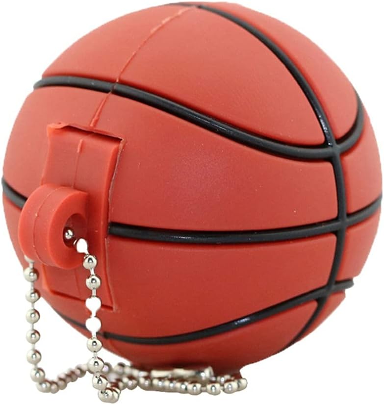 128GB Ball Shape USB Flash Drives Pen Drive Memoria Flash Stick PenDrives USB Flash Disk Thumb Drive U Disk USB Drive USB 2.0 Pen Drive PenDrive (Basketball)