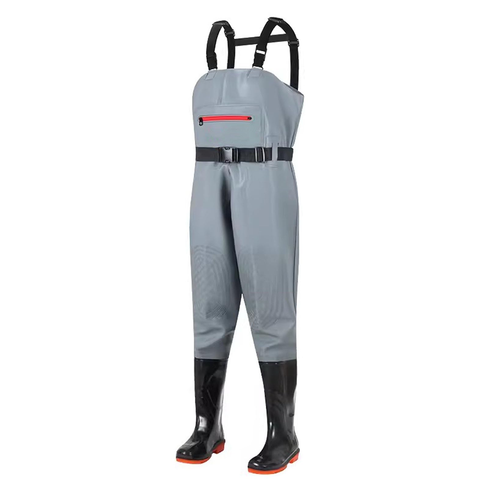 Waders Waders in PVC Spesso Impermeabili per Uomo e Donna, Pesca e Caccia, Wader Leggeri con Ginocchia a Doppio Strato