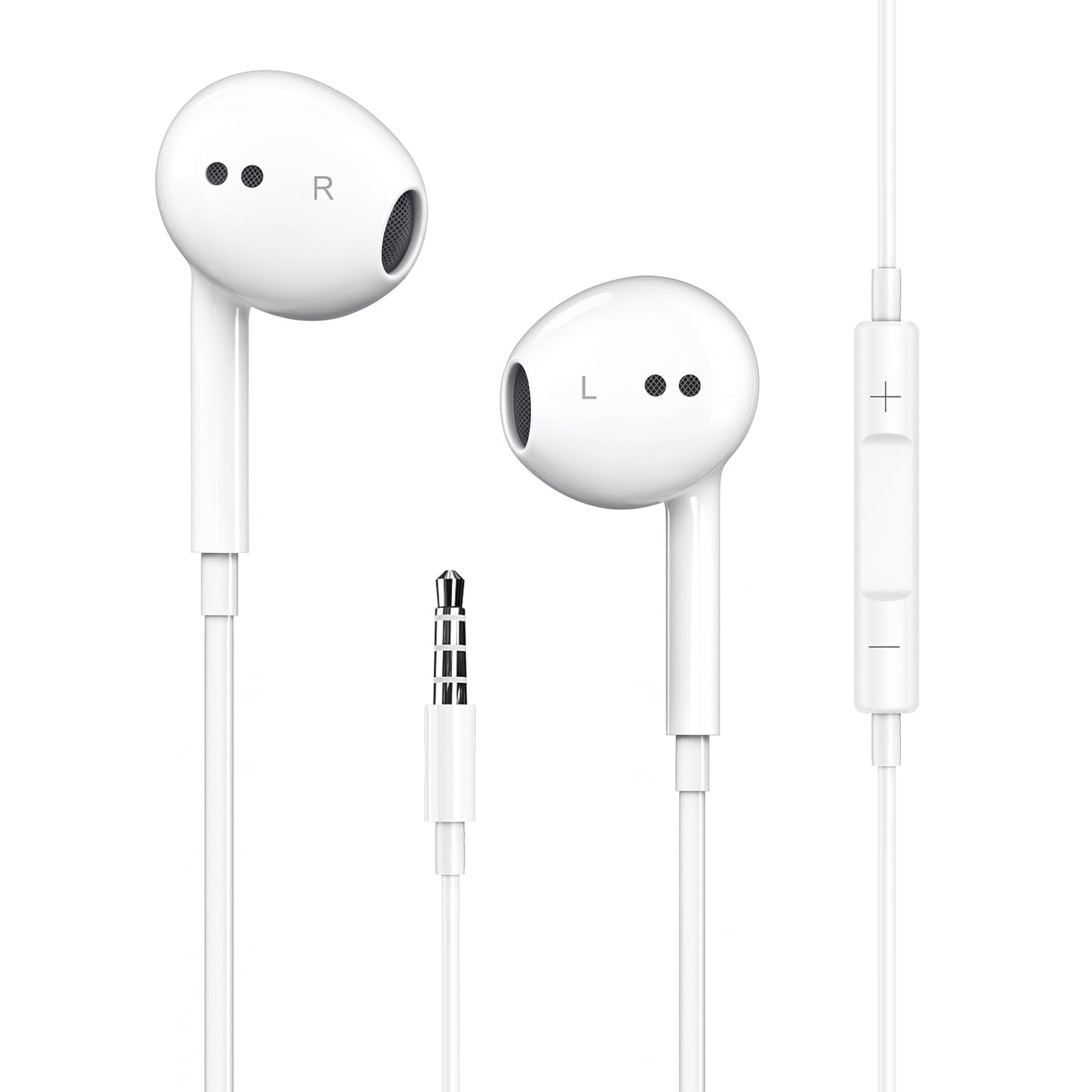 Wired iPhone Earbuds/Headphones/Earphones with 3.5mm for iPhone,iPad