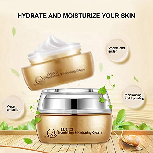 Snail Repair Cream, Anti Wrinkle Face Cream Face Moisturizer For Hydrating Moisturizing Repairing Anti For Eyes/Creams Eye-Treatment-Creams Aging Anti-Fatigue Firming Cream #TOP2