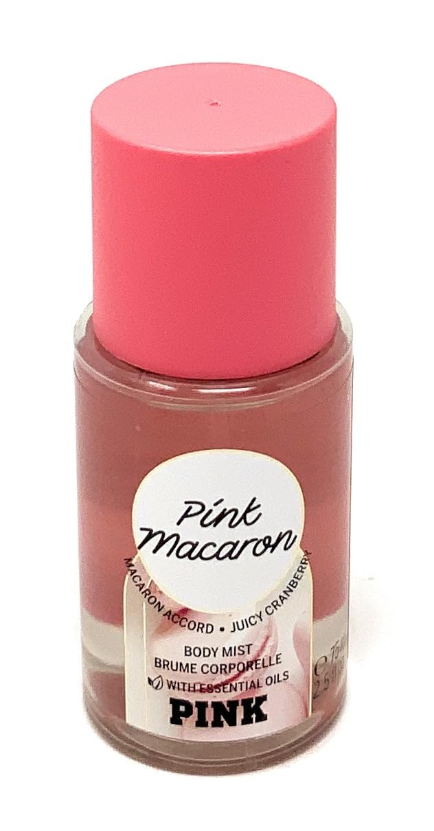 Victoria's Secret PINK Body Mist Pink Macaron 2.5 fl oz Travel size