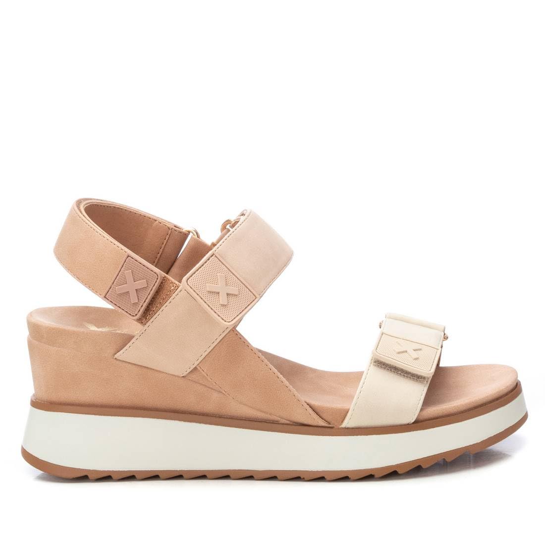 XTI 14384802, Woman Sandal, Taupe 06, 4 UK