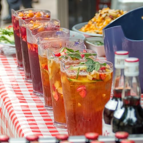 AIOS 4 Pint Hard Plastic Jug/Pitcher. Dishwasher Safe (2.2L / 4 Pints). Ideal as a Water jug, for Pimms & Punches, Juices & Beers - Image 6