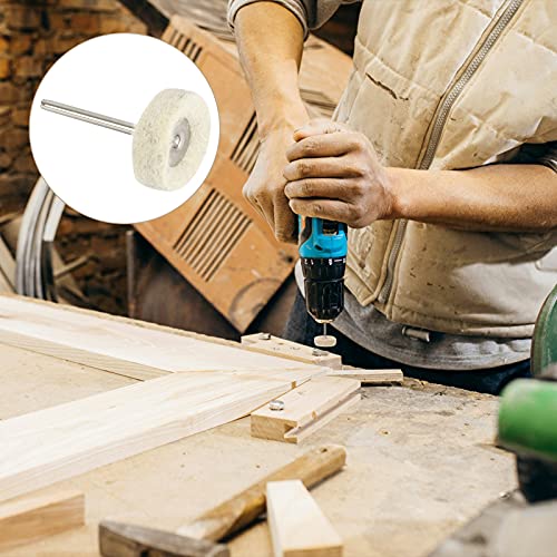 Disco per lucidatura in feltro di lana da 20 pezzi...