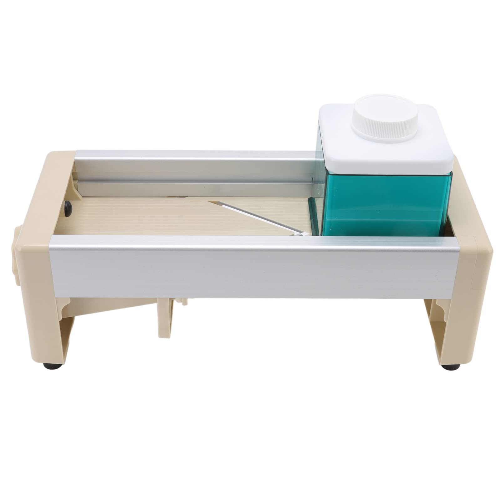 Mandolina Affettatrice, Doppie Lame in Acciaio Inossidabile Spessore Uniforme Mueller Tritatutto per Verdure, Mandolina Multifunzionale Staccabile, per la Casa, Cucine