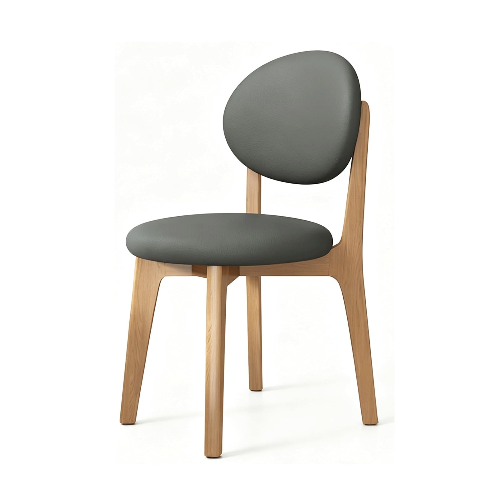 Rieort Stackable Kitchen Chairs Modern Dining Room Chairs