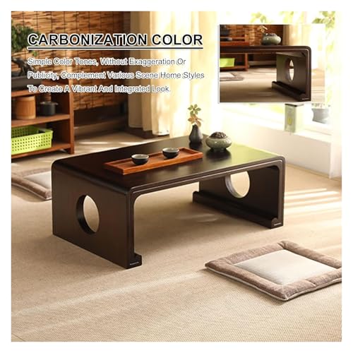 Table basse compacte en bois pliable pour aménager facilement un petit salon - 7