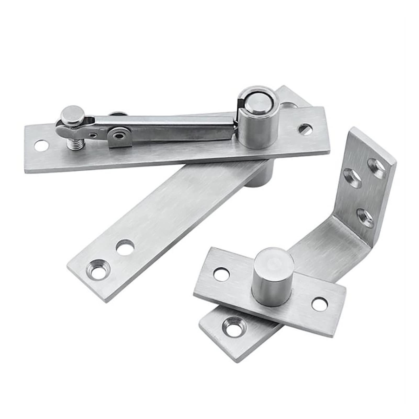 1pcs 360 Degree Shaft Rotation Axis Wooden Door Hinge Hidden Adjustable Gap Up and Down Hardware Tool Exquisite Hinges