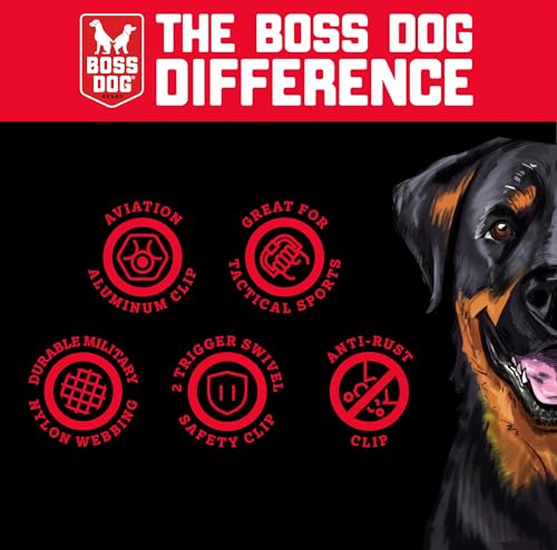 Boss Dog 65015 Tactical Nylon Tracking Leash thumb #1