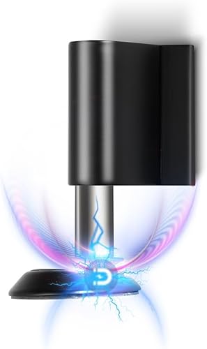 Paquete de 2 topes magnéticos para puerta, parte inferior retráctil, sin perforación, tope de puerta de piso resistente con tornillos y puerta