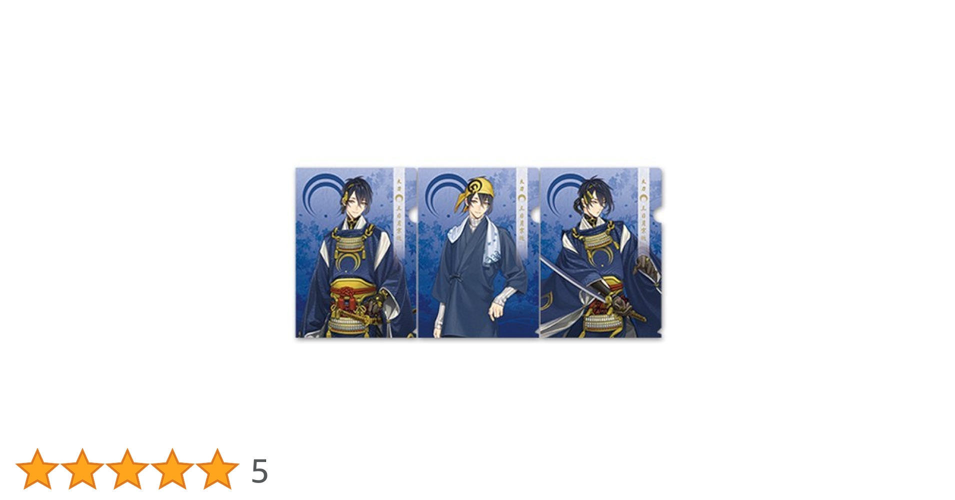 Amazon.co.jp: 刀剣乱舞-ONLINE- 06:三日月宗近 クリアファイル