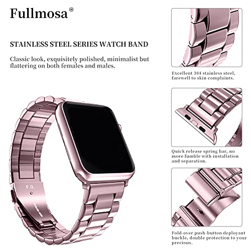 Image of Fullmosa Metal Band with Case for Apple Watch 45 /44 /42mm