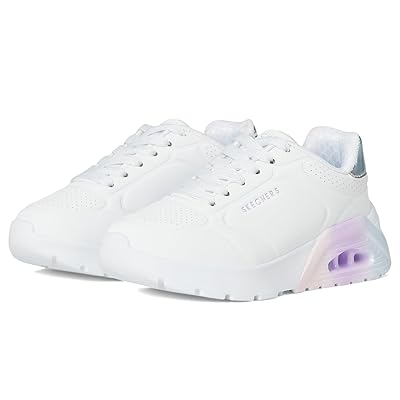 SKECHERS KIDS Uno Lite 2.0 310434L (Little Kid/Big Kid) Girls Shoes White/Multi