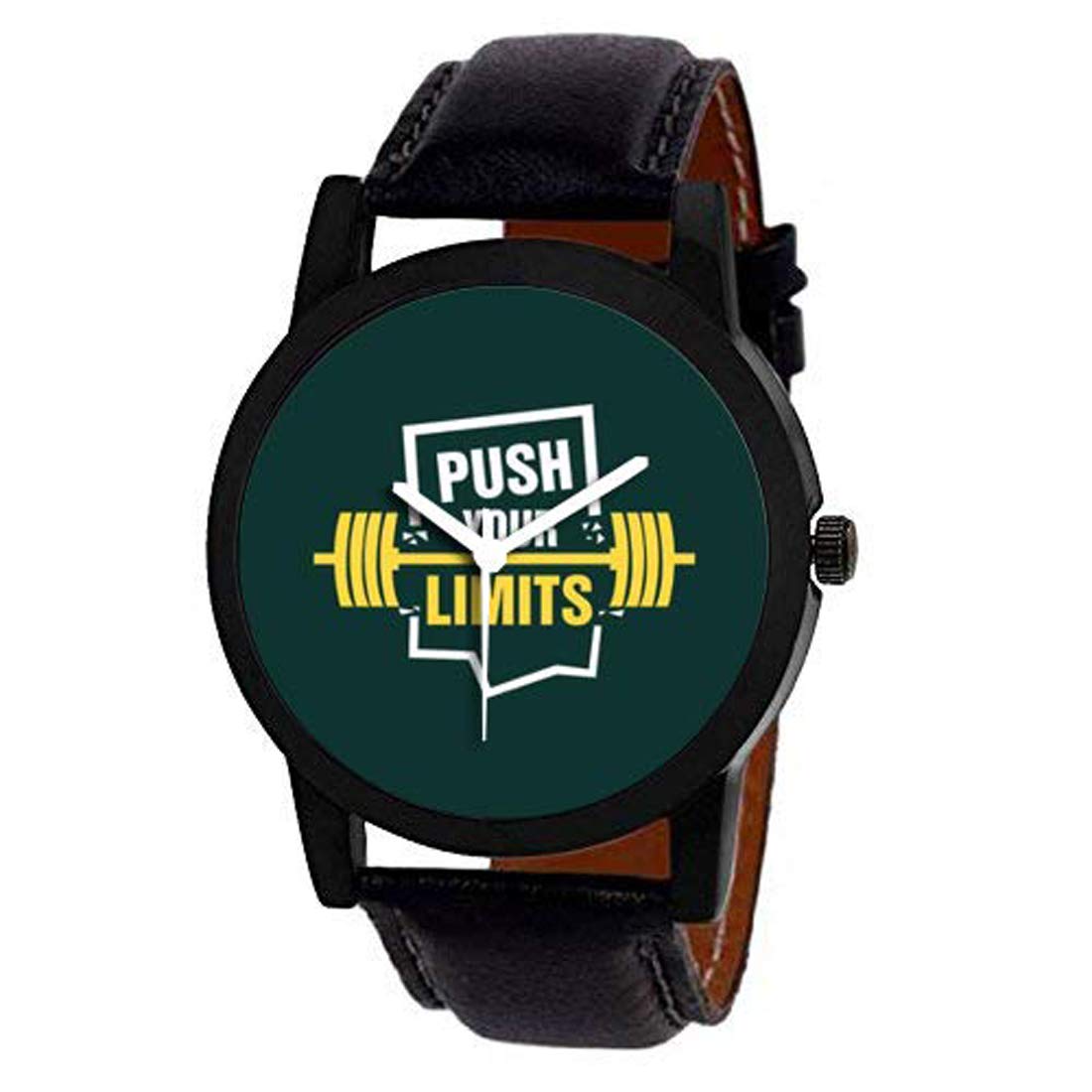 Jack Klein Trending Stylish Push Your Limits Edition Analog Wrist Watch for Men & Boys - Black (B07QQZM36F) Amazon Price History, Amazon Price Tracker