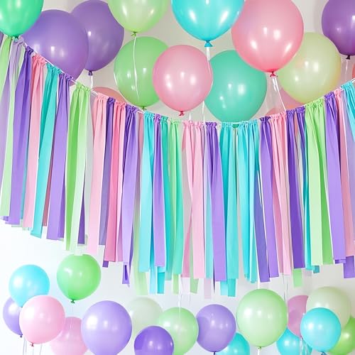 Image of Under the Sea Crepe Paper Streamers, 6 Rolls, 738 Ft