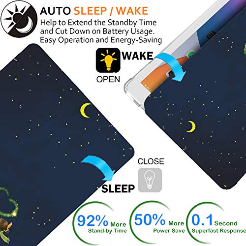 Image of DuraSafe Cases for iPad 9th Gen 10.2 inch 2021 TPU Case A2602 A2604 A2603 A2605 MK2K3HN /A MK2L3HN /A MK2N3HN /A MK2P3HN /A MK663HN /A MK673HN /A MK6A3HN /A MK693HN /A Printed Night Sky