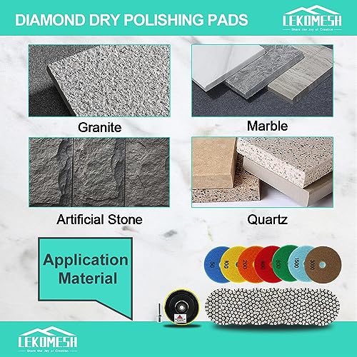 Diamond Dry Polishing Pad LEKOMESH - Image 2