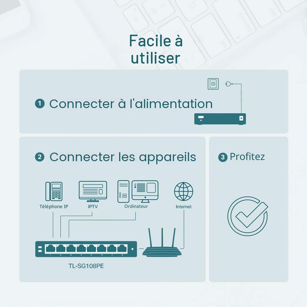 TP-Link 8-Port Gigabit Easy Smart Switch with 4-Port PoE