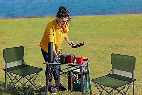 Table de camping pliante légère extérieure avec chaises pour jardin