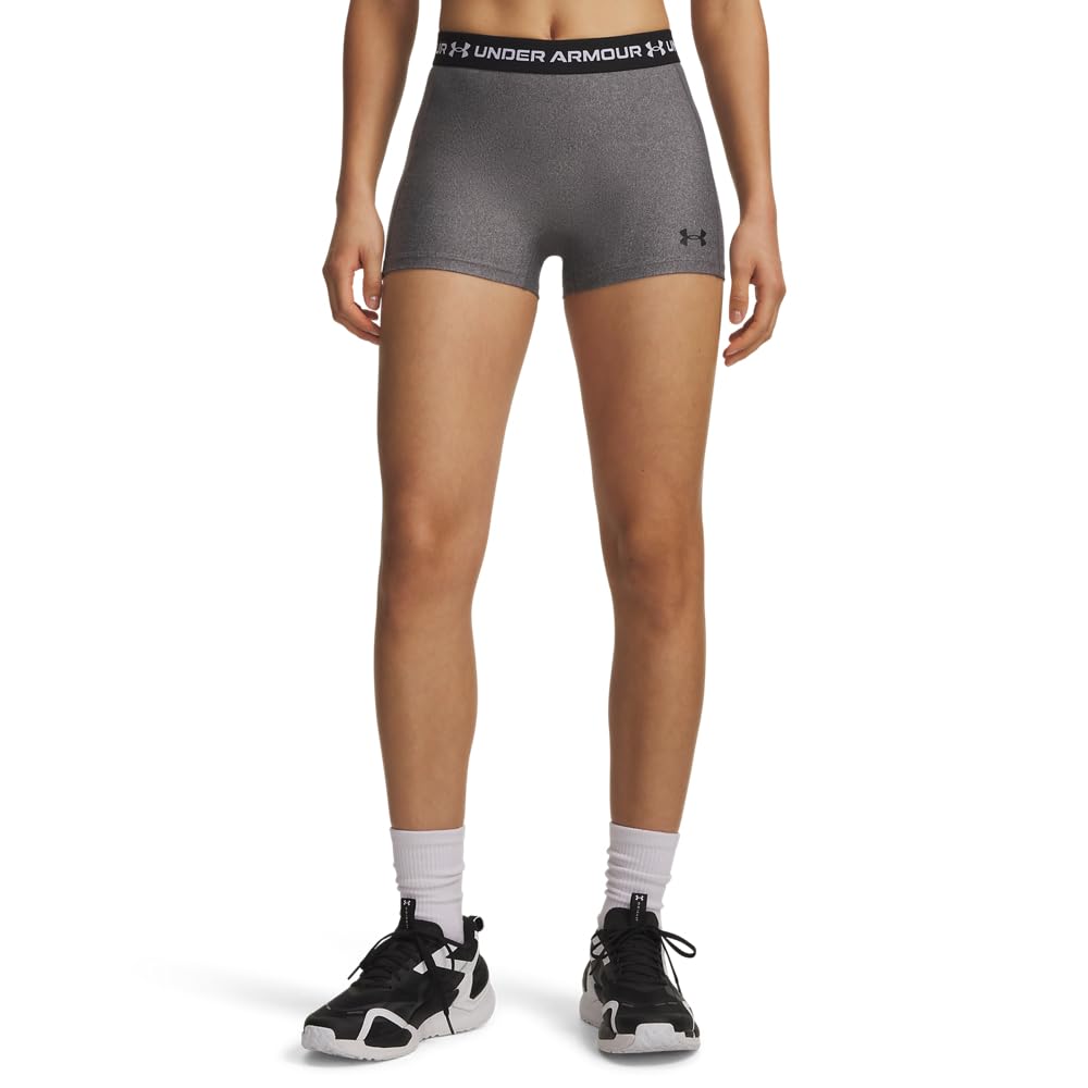 Under Armour UA HeatGear Shorty - Charcoal Light Heather / / Black - MD