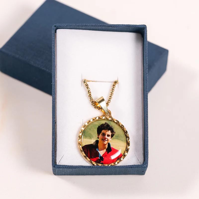 Personalized St. Carlo Acutis Oval Picture Pendant Necklace – Medal with Custom Engraving | Catholic Jewelry Gift for Teens & Adults - Image 4