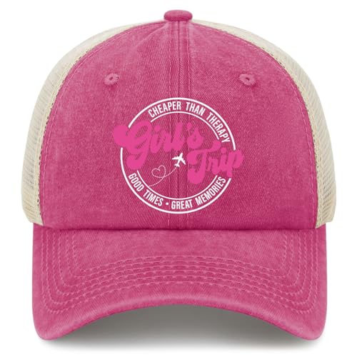 Girl's Trip 2025 for Women Vacation hat Funny Cap for Men