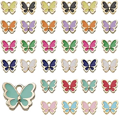 AHANDMAKER 48 stuks kristalkralen, 4 stijlen heldere kristalroostertranen AB bovenaan geboord gefacetteerd glazen kralen kroonluchter hangend hanger voor DIY sieraden maken zonnevangst thuisdecor