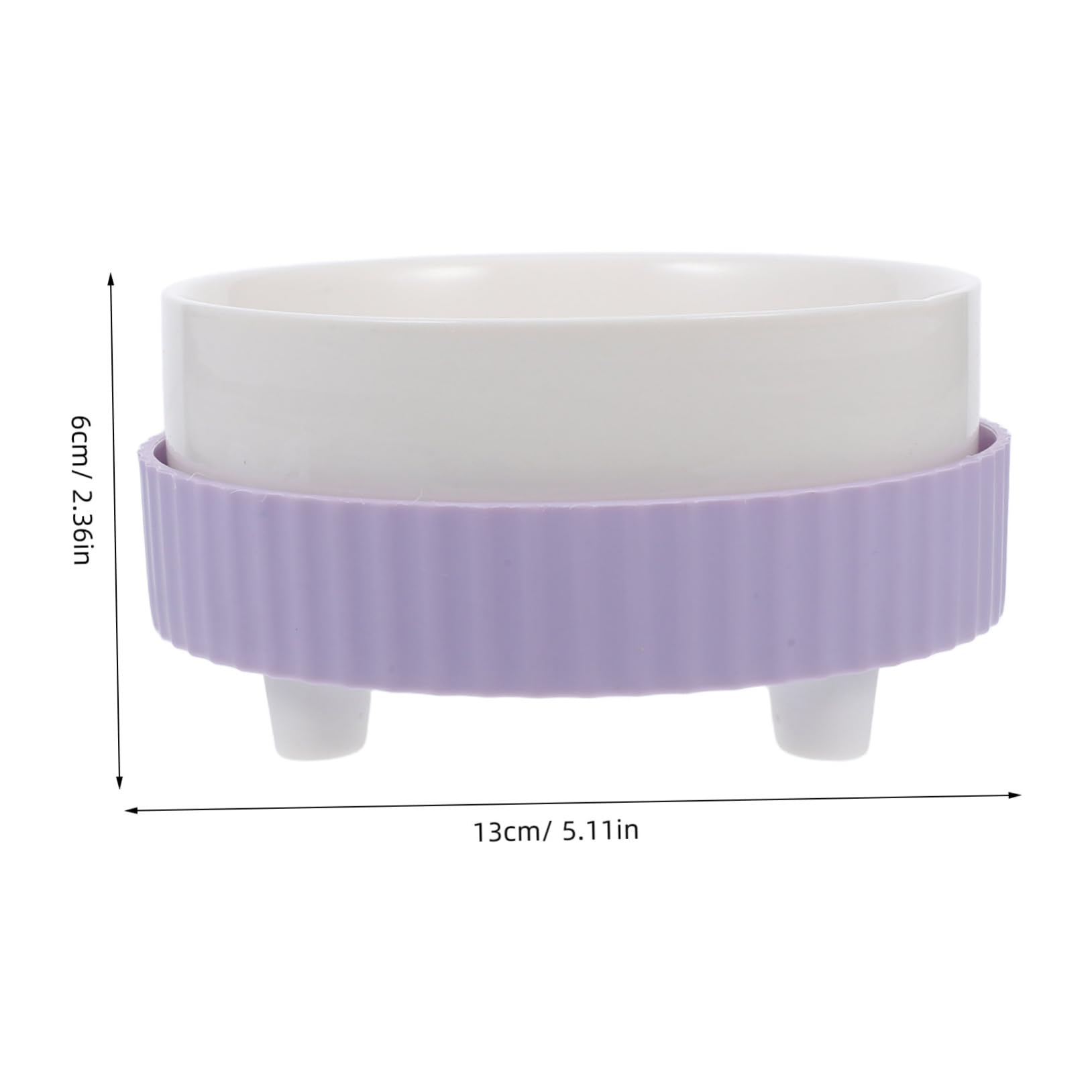 Milisten Ceramic Cat Bowl Consistent Temperature Large Capacity Heated Water Bowl for Indoor/Outdoor Use